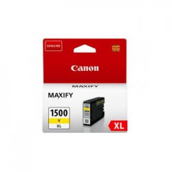 Tinteiro Canon 1500XL Amarelo 9195B001 12ml 1000 Pág. CANPGI1500XLY