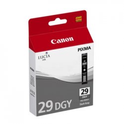 Tinteiro Canon 29 Cinzento Escuro 4870B001 36ml 710 Pág. CANPGI29DGY