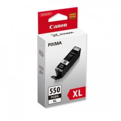 Tinteiro Canon 550XL Preto 6431B001 22ml 500 Pág. CANPGI550PGBKXL