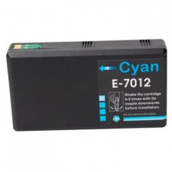 Tinteiro Compatível Epson T7012 Azul C13T70124010 34,2ml CPT-ET7012