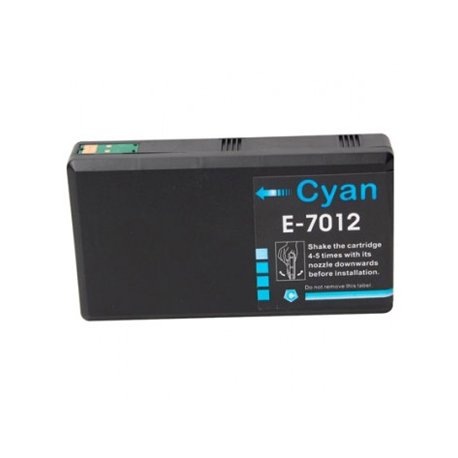 Tinteiro Compatível Epson T7012 Azul C13T70124010 34,2ml CPT-ET7012