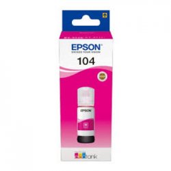 Tinteiro Epson 104 Magenta C13T00P340 70ml 7500 Pág. EPSC13T00P340