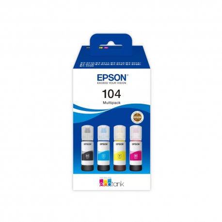 Pack Tinteiros Epson 104 4 Cores C13T00P640 EPSC13T00P640