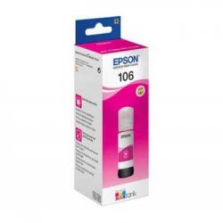 Tinteiro Epson 106 Magenta C13T00R340 70ml 5000 Pág. EPSC13T00R340