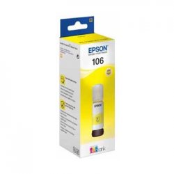 Tinteiro Epson 106 Amarelo C13T00R440 70ml 5000 Pág. EPSC13T00R440