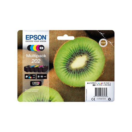 Pack Tinteiros Epson 202 5 Cores C13T02E74010 EPSC13T02E74010