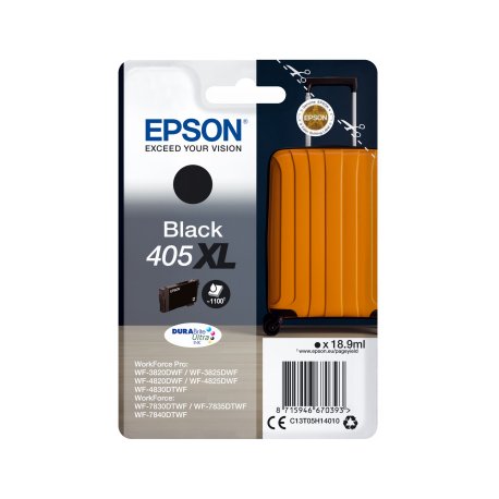 Tinteiro Epson 405XL Preto C13T05H14010 18,9ml 1100 Pág. EPSC13T05H14010