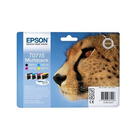 Pack Tinteiros Epson T0715 4 Cores C13T07154010 EPSC13T07154020