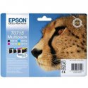 Pack Tinteiros Epson T0715 4 Cores C13T07154010 EPSC13T07154020