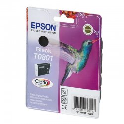 Tinteiro Epson T0801 Preto C13T08014011 7,4ml EPSC13T08014020