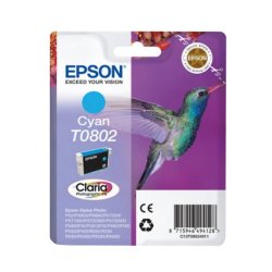 Tinteiro Epson T0802 Azul C13T08024011 7,4ml EPSC13T08024020