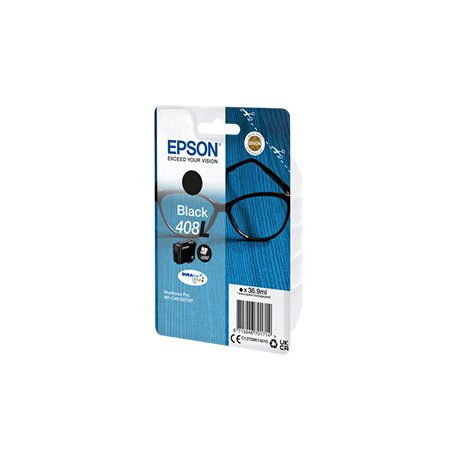 Tinteiro Epson 408L Preto C13T09K14010 36.9ml 2200 Pág. EPSC13T09K14010