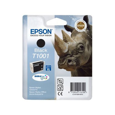 Tinteiro Epson T1001 Preto C13T10014020 25,9ml 1035 Pág. EPSC13T10014020