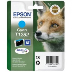 Tinteiro Epson T1282 Azul C13T12824011 3,5ml 175 Pág. EPSC13T12824010