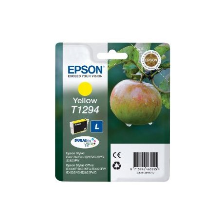 Tinteiro Epson T1294 Amarelo C13T12944011 7ml 470 Pág. EPSC13T12944010