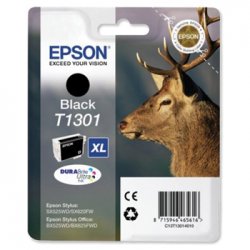 Tinteiro Epson T1301 Preto C13T13014010 25ml 945 Pág. EPSC13T13014010