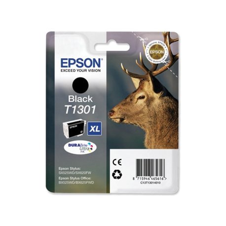 Tinteiro Epson T1301 Preto C13T13014010 25ml 945 Pág. EPSC13T13014010