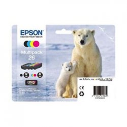 Pack Tinteiros Epson 26 4 Cores C13T26164010 EPSC13T26164010