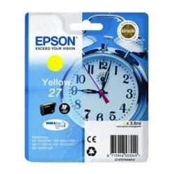 Tinteiro Epson 27 Amarelo C13T27044010 3,6ml EPSC13T27044010