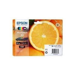 Pack Tinteiros Epson 33 5 Cores C13T33374010 EPSC13T33374010