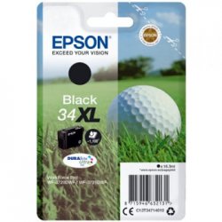 Tinteiro Epson 34XL Preto C13T34714010 16,3ml 1100 Pág. EPSC13T34714010