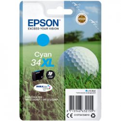 Tinteiro Epson 34XL Azul C13T34724010 10,8ml 950 Pág. EPSC13T34724010