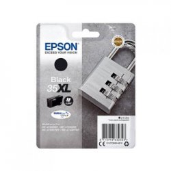 Tinteiro Epson 35XL Preto C13T35914010 41,2ml 2600 Pág. EPSC13T35914010