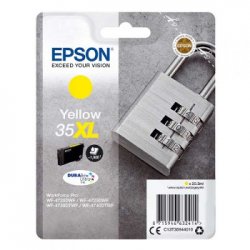 Tinteiro Epson 35XL Amarelo C13T35944010 20,3ml 1900 Pág. EPSC13T35944010