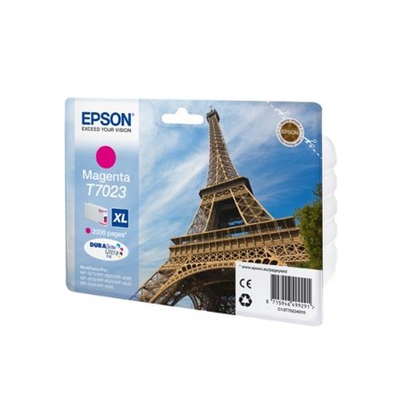 Tinteiro Epson T7023 Magenta C13T70234010 21,3ml 2000 Pág. EPSC13T70234010