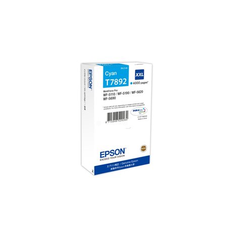 Tinteiro Epson T7892 Azul C13T789240 34,2ml 4000 Pág. EPSC13T789240