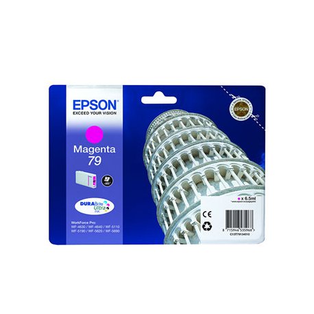 Tinteiro Epson 79 Magenta C13T79134010 6,5ml 800 Pág. EPSC13T79134010