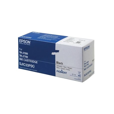 Tinteiro Epson SJIC33P Preto C33S020700 EPSC33S020700