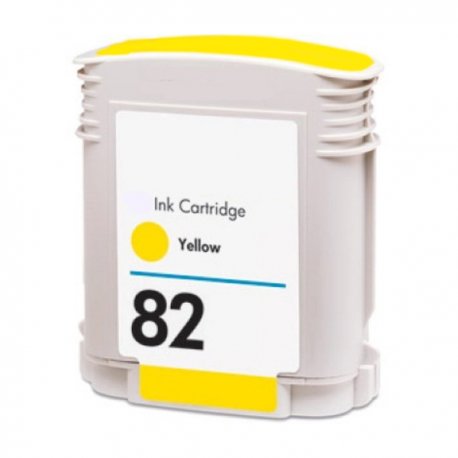 Tinteiro Compatível HP 82 Amarelo C4913A 69ml CPT-HC4913A