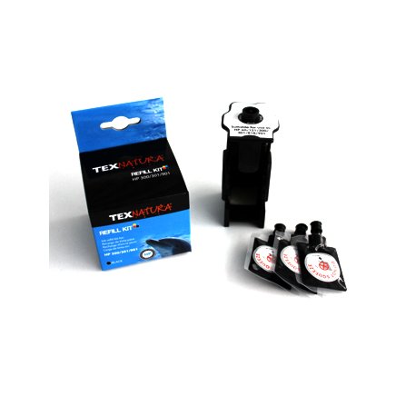 Refill Kit Compatível HP 21 / 27 / 56 Preto TN-H436REFILLKIT