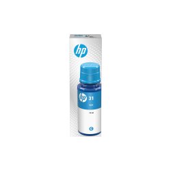 Tinteiro HP 31 Azul 1VU26A 70ml 8000 Pág. HP1VU26A