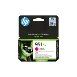 Tinteiro HP 951XL Magenta CN047AE 17ml 1500 Pág. HPCN047A