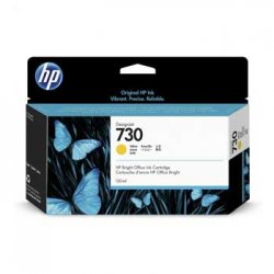 Tinteiro HP 730 Amarelo P2V64A 130ml HPP2V64A