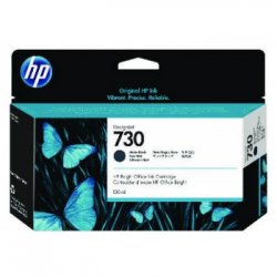 Tinteiro HP 730 Preto Matte P2V65A 130ml HPP2V65A