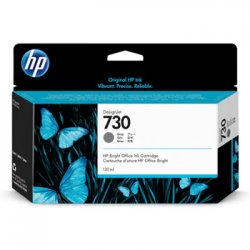 Tinteiro HP 730 Cinzento P2V66A 130ml HPP2V66A