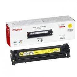 Toner Canon 716 Amarelo 1977B002 1500 Pág. CANCRG716Y