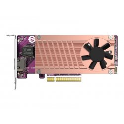 QNAP QM2-2P10G1TB - Controlador de memória - M.2 - PCIe 3.0 x4 (NVMe) - baixo perfil - PCIe 3.0 x8 - para QNAP TDS-H2489, TNS-H