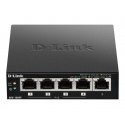 D-Link DGS 1005P - Interruptor - 5 x 10/100/1000 (4 PoE+) - desktop - PoE+ (60 W) DGS-1005P/E