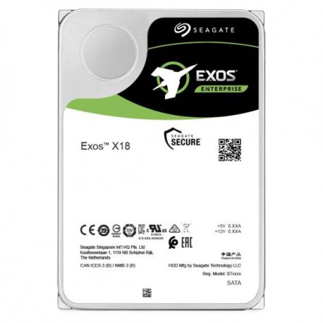 Disco 3.5 14TB SEAGATE EXOS X18 256Mb SATA 6Gb/s 72rp ST14000NM000J