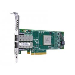 HPE StoreFabric SN1100Q 16Gb Dual Port - Adaptador de bus de host - PCIe 3.0 baixo perfil - 16Gb Fibre Channel x 2 - para ProLi