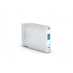 Epson T04C2 - Tamanho L - azul cyan - original - tinteiro - para WorkForce Pro WF-C8190, WF-C8610, WF-C8690 C13T04C24N