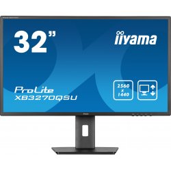 iiyama ProLite XB3270QSU-B1 - Monitor LED - 32" (31.5" visível) - 2560 x 1440 WQHD @ 100 Hz - IPS - 250 cd/m² - 1200:1 - 3 ms -