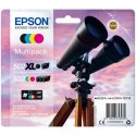 Epson 502/502XL Multipack - Pack de 4 - 19.1 ml - preto, amarelo, azul cyan, magenta - original - blister - tinteiro - para Exp