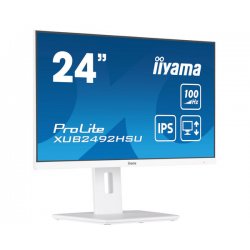 iiyama ProLite XUB2492HSU-W6 - Monitor LED - 24" (23.8" visível) - 1920 x 1080 Full HD (1080p) @ 100 Hz - IPS - 250 cd/m² - 130