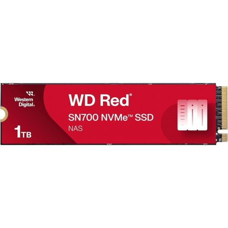 WD Red SN700 - SSD - 1 TB - interna - M.2 2280 - PCIe (NVMe) 79700-T00101WD01-RS