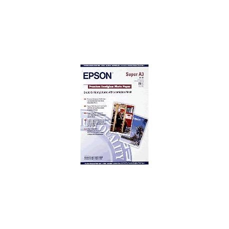 Papel EPSON Photo Premium Semi-Glossy A3+ 20F C13S041328